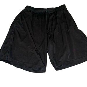 Nike Livestrong Mens Black Dri-Fit Athletic Shorts Size XL